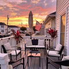 Unit 1 - Ocean View - Third House from Beach & Boardwalk! - 2BR - Parking