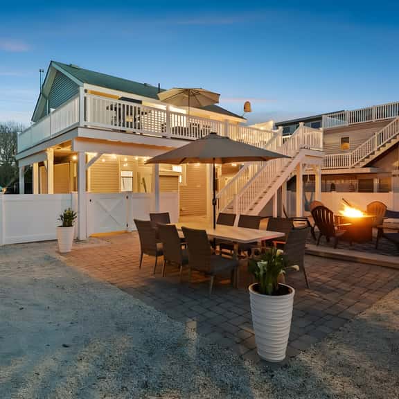 Walk 2 Beach! Lrg Patio | Deck + Grill | Fire Pit! - Image 1