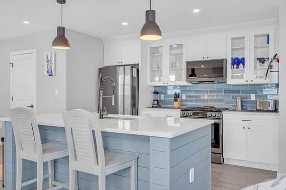 Modern Beach Retreat with Fenced Yard - Walk to Beach
